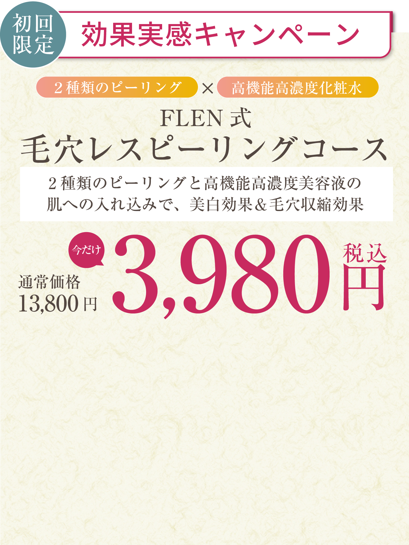 効果実感キャンペーン